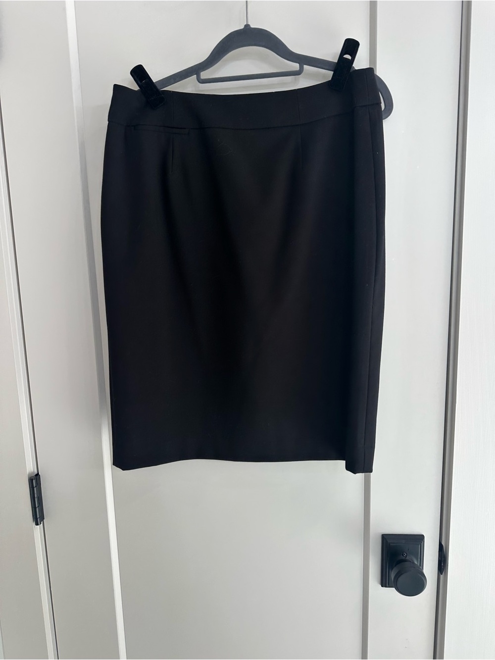 Calvin Klein Black Pencil Skirt - Tailored Office Classic